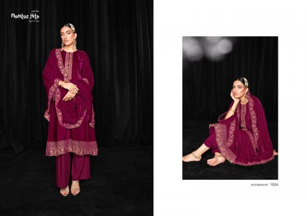 Mumtaz Nooraniyat Velvet  Embroidery Wear Velvet Salwar Kameez